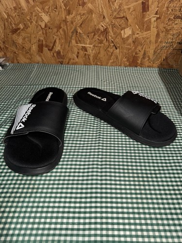 Reebok Scivoli Donna Regolabile Nero Memory Foam Taglia 8