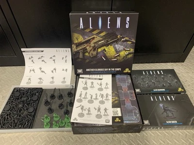 Aliens: Another Glorious Day in the Corps Board Game New Gale Force Edition - Image 1 of 4