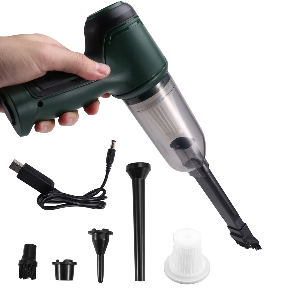 Mini Handheld Vacuum Cordless Car Vacuum Cleaner Portable Rechargeable Dust6361 - Image 1 of 1