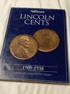 1909-1958 lincoln cent set with 1914 D Key date Great detail coins in here - Picture 1 of 15