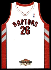2009-10 Panini Threads Team Jersey Hedo Turkoglu Toronto Raptors #46 A42 - Bild 1 von 2