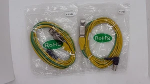 (2) Ground Wire Potential Equalization Cable Beauty Medical Eq 3.5mm SZCNT F002 - Picture 1 of 3