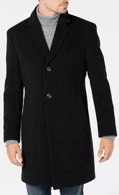 Abrigo NAUTICA Barcaza Calce Clásico Mezcla Lana Cachemira Talla 36R $450 en Carbón Foto 1 de 4