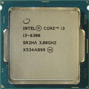 Intel Core i3 6300 CPU 3.8GHz LGA 1151 51W Processor - Picture 1 of 2