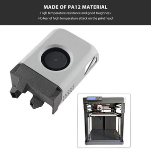 Extruder Air Duct Kit Professional Magnetic Printing Cooling Fan Duct For Ba NEW - Afbeelding 1 van 12