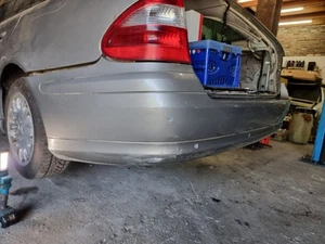 Mercedes W211 T Kombi Stoßstange Cubanitsilber 723 Hinten Heckschürze - Bild 1 von 12