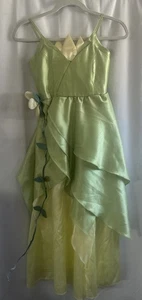 Disney Tinkerbell Long Dress Costume Child’s Medium - Picture 1 of 12