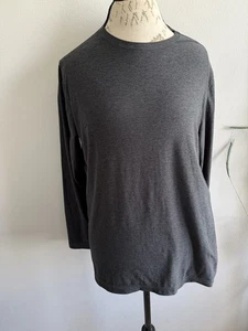 Camisa Vuori Manga Larga Para Hombre Grande Rendimiento Gris Ligera Elastizada Atlética - Imagen 1 de 7