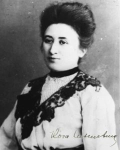 Repro-Autogramm - Rosa Luxemburg - 11,4 x 14,3cm - Autorin - KPD - Bild 1 von 4