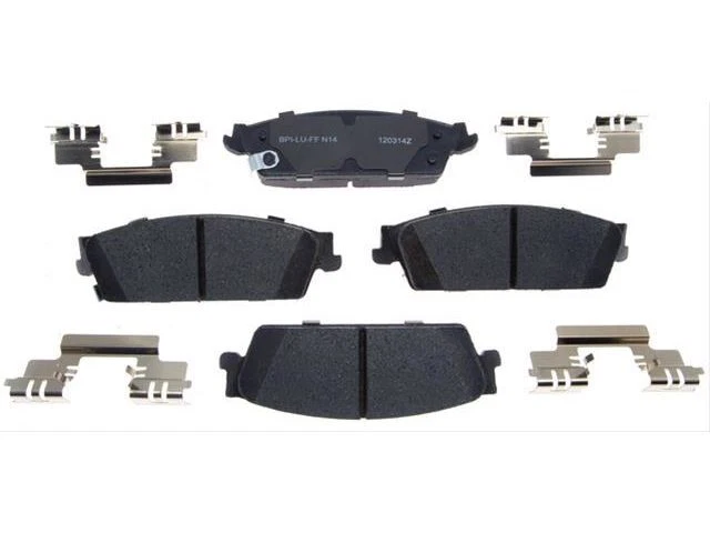 后刹车片套装适用于 2007 - 2014 年 GMC Yukon XL 1500 2011 2008 2009 2010 CP378ZV — 第 1/1 张图片