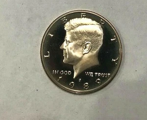 1989  S KENNEDY HALF DOLLAR  Proof From Proof Set  - Picture 1 of 1
