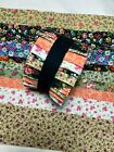 20 2.5" Pre Cut Jelly Roll Quilt Quilting Strips 100% Cotton Tiny Floral Garden