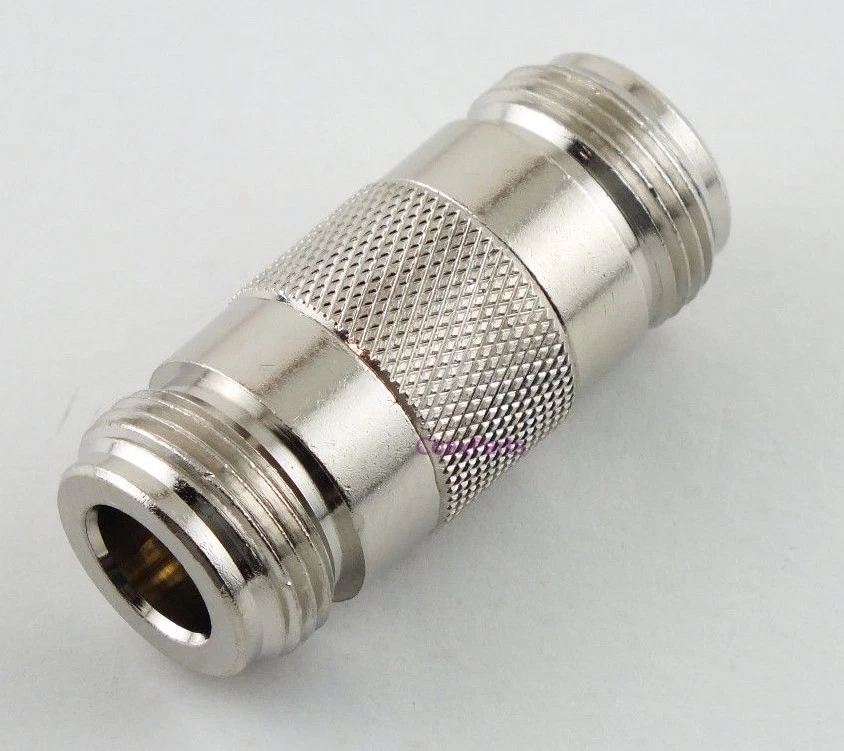 N Female to N Female Coax Adapter Connector - USA Ham Radio Seller - Image 1 of 1