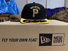 Bristol Pirates New Era 5950 On Field BP Cap Hat NWT Size 6 1/2 Pittsburgh