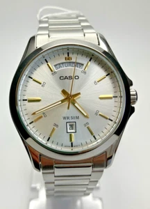 CASIO Watch MTP1370D-7A2 Brand New Silver Face
