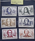 timbres france neufs année 1959 n° 1207 à 1212