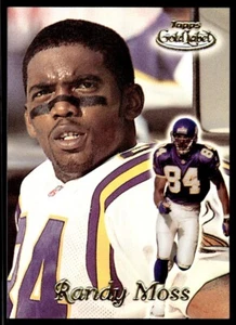 1999 Topps Gold Label CLASS 1 Randy Moss Minnesota Vikings #50 - Picture 1 of 2
