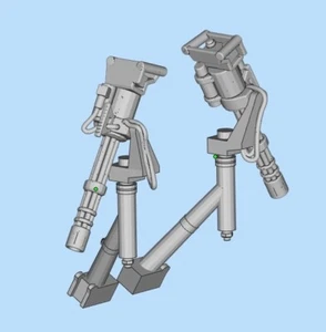 Modelo de pistola Vulcan Gatling 1/72 M134 impresa en 3D - Imagen 1 de 1