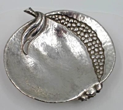 Buccellati Italy Sterling Silver Figural Pomegranate Dish or Bowl Large Size 5 ¾ - Image 1 of 4