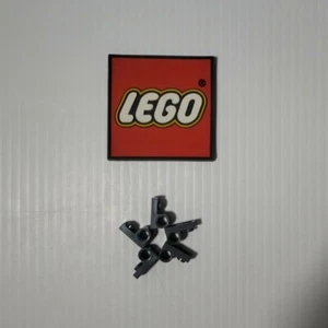 LEGO 1 x 2 Plate w Pin Hole on Top DARK BLUISH GRAY (x5) 11458 NEW PARTS - Picture 1 of 3