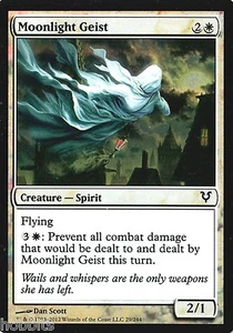 Magic The Gathering - Avacyn Restaurado - Moonlight Geist - 2X - Lámina - Casi Nuevo - Imagen 1 de 1
