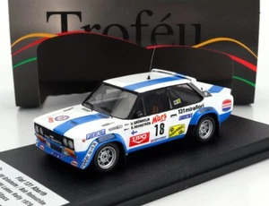 MODELLINO AUTO STATICO TROFEU FIAT 131 ABARTH 1000 LAKES RALLY 1979 SCALA 1/43 - Foto 1 di 6