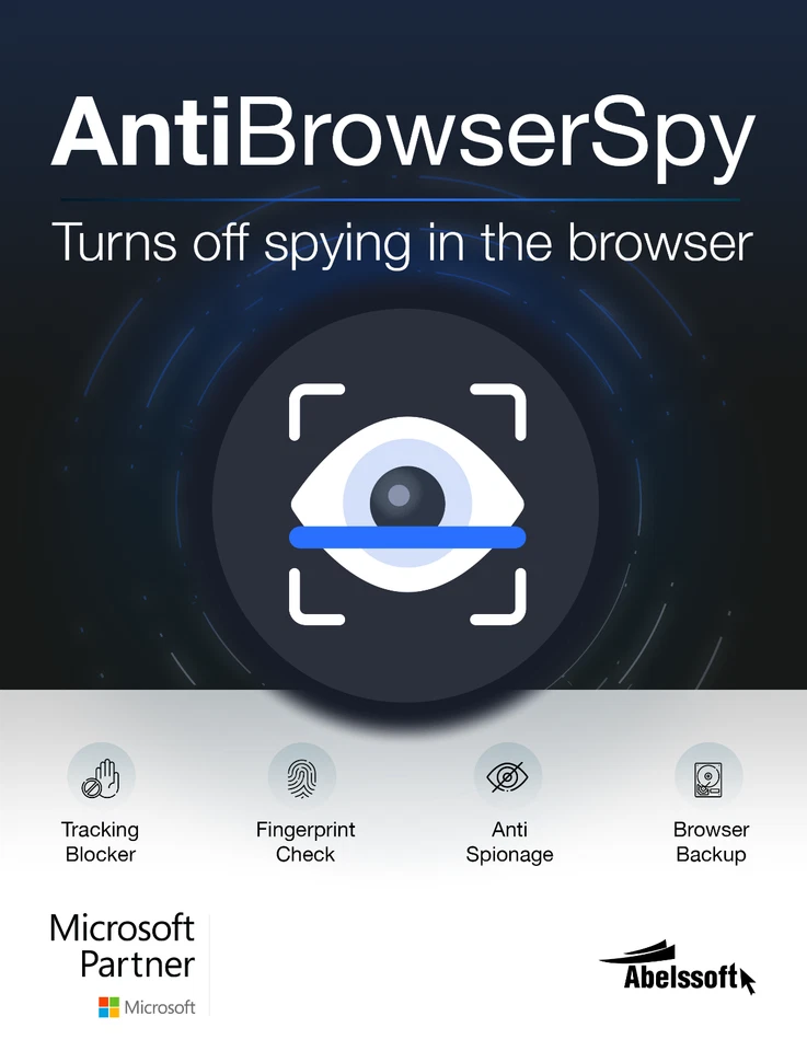 Abelssoft AntiBrowserSpy - 1 PC - [Download] - Image 1 of 1