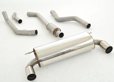 FMS 70mm Duplex Tubo di Scappamento M135i Coda BMW 1er F20 F21 Anno di Cost. - Immagine 1 di 3