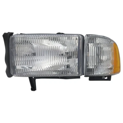 Conjunto de faros TYC 20-3017-78 para 94-02 Dodge 1500 2500 3500 Foto 1 de 4