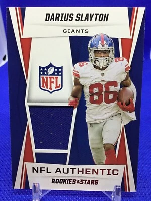 2021 Panini Rookies and Stars NFL Authentic Patch Darius Slayton Mint - Image 1 of 2