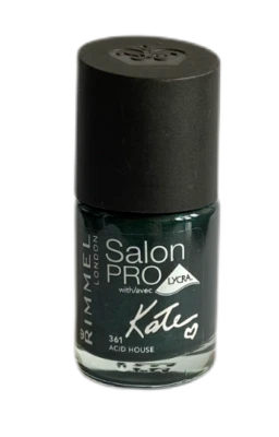 Rimmel London Salon Pro Nagellack Lack Dunkelgrün Farbton 361 Acid House Neu