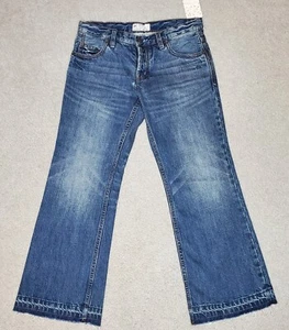 Free People Womens Jacob Flared Cropped Jeans NWT Sz 25 $98 msrp - Picture 1 of 5
