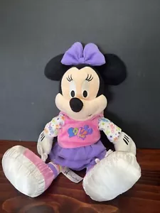 Sudadera con capucha de peluche rosa púrpura de celebración de los parques Disney de Minnie Mouse 2012 - Imagen 1 de 6