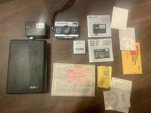ROLLEI 35 S WITH 40MM F2.8 SONNAR LENS. Unique Package. Flash, Filter… Untested. - Picture 1 of 6
