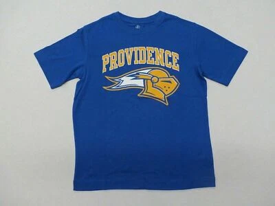 Lands' End Boy's Providence Graphic Logo S/S T-Shirt Blue Size Medium (10-12) - Image 1 of 4