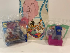 McDonalds Happy Meal Spielzeug Aladdin King Of Thieves Lot 3 ungeöffnet 1994/6 Vintage - Bild 1 von 6