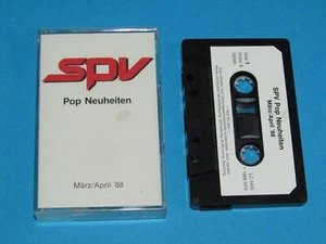 V.A. / SPV Pop Neuheiten, News März / April '88 Promo MC Kassette Cassette Tape - Picture 1 of 10