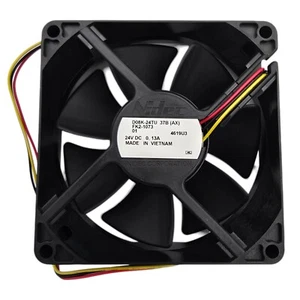 Nidec D08K-24TU 37B Lüfter FK2-1073 24V 4619U3 3" - 75mm schwarz - Bild 1 von 6