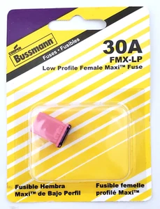 Bussmann FMX-30LP Fusible 30 Amp Hembra Maxi 32 VDC Automotriz Bajo Perfil - Imagen 1 de 12