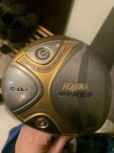 HONMA BERES S-02 K24 Gold 4star DRIVER 10DEG R-FLEX ARMRQ 6 49 - Picture 1 of 8