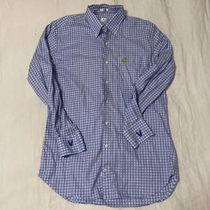 Peter Millar Masters Villanova Shirt Augusta National Blue Plaid Men’s M Cotton - Picture 1 of 9