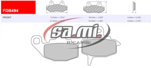 BREMSBELÄGE KAWASAKI FDB 494 - SBS 602 - Bild 1 von 1