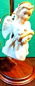 Vintage Hallmark Flying Angel Keepsake Ornament W/ Stand -"Gentle Tidings" - Picture 1 of 8