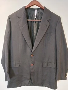 Brioni 100% Cashmere Navy Blue Jacket, 40R 50R, BRIONI POLO BUTTONS. - Picture 1 of 8