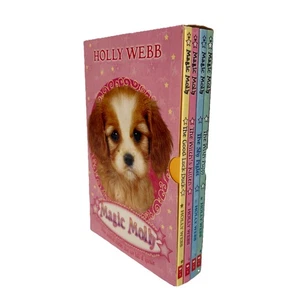 Holly Webb Magic Molly Bücher Box Set Tiergeschichten Katzen & Hunde Kinderroman " - Bild 1 von 6