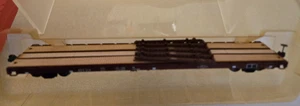 INTERMOUNTAIN HO SCALE 46407-01 KCS500 60' WOOD DECK FLAT CAR Kansas City - Picture 1 of 8