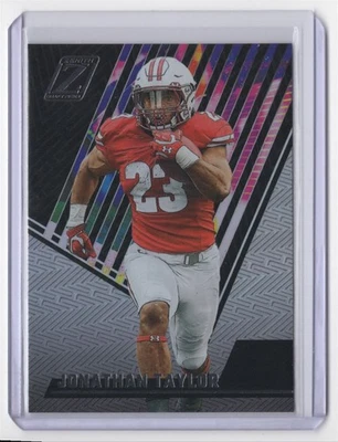 2023 Panini Chronicles Zenith Draft Picks Jonathan Taylor Wisconsin Badgers #22 - Image 1 of 2