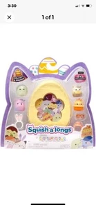 Squish-a-Longs Series2 Mini Figures 8 Pieces With Yellow Case - Picture 1 of 2