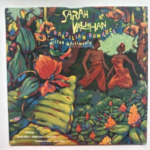 Sarah Vaughan Milton Nascimento - Brazilian Romance LP 1987 FM42519 shrink Nm - Picture 1 of 2