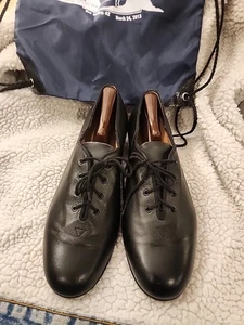 BLOCH HERREN STEPPTANZSCHUHE, GRÖSSE 10 SCHWARZES LEDER.** - Bild 1 von 10